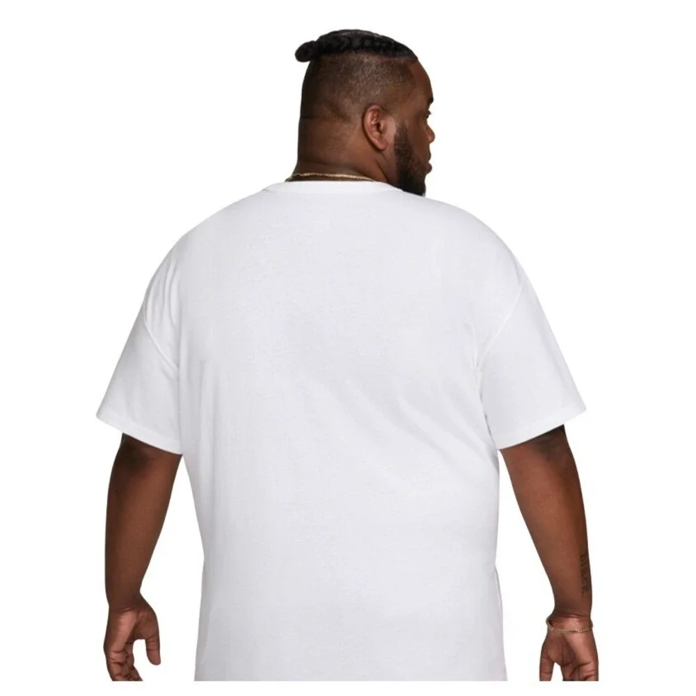 Nike Sportswear Men's Max90 Loose Fit T-Shirt White FZ5404-100,‎ Small